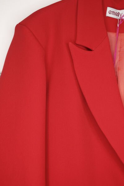 KIRMIZI BLAZER CEKET