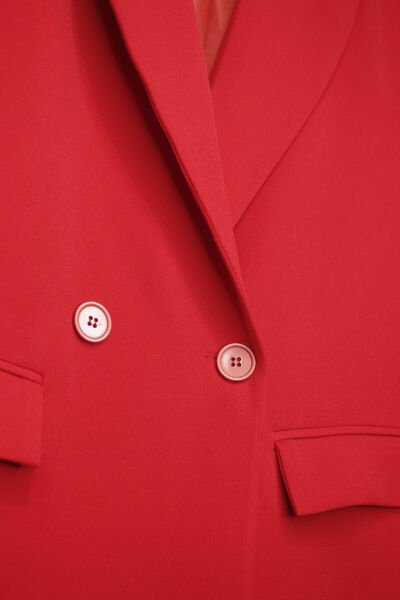 KIRMIZI BLAZER CEKET