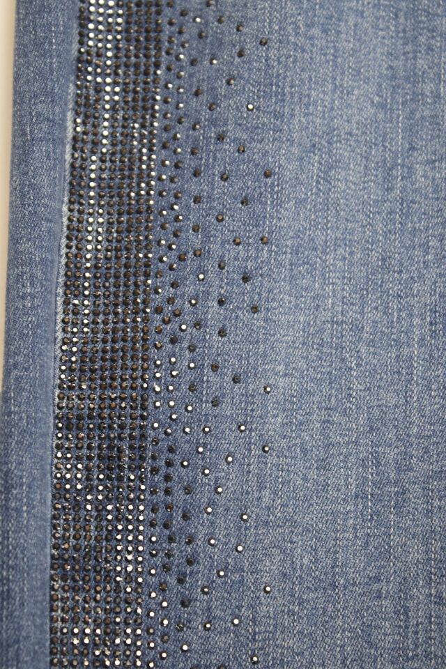 LİKRALI İSPANYON PAÇA TAŞLI JEAN 38