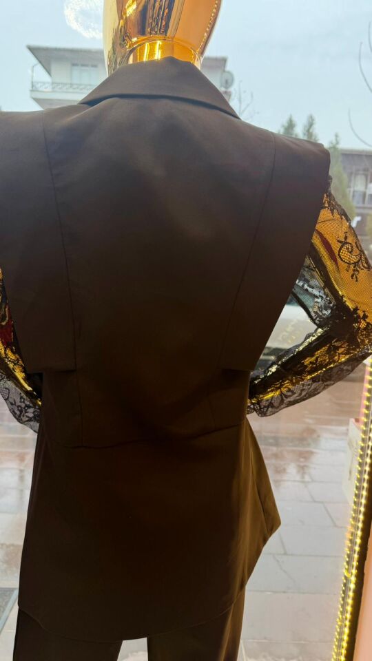 DANTEL KOL CEKET PANTOLON TAKIM