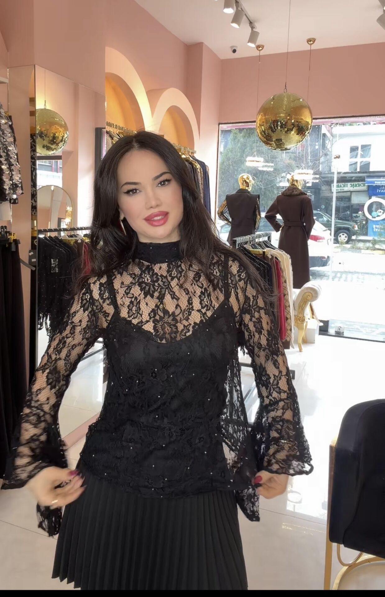 VOLAN KOL DANTEL BLUZ