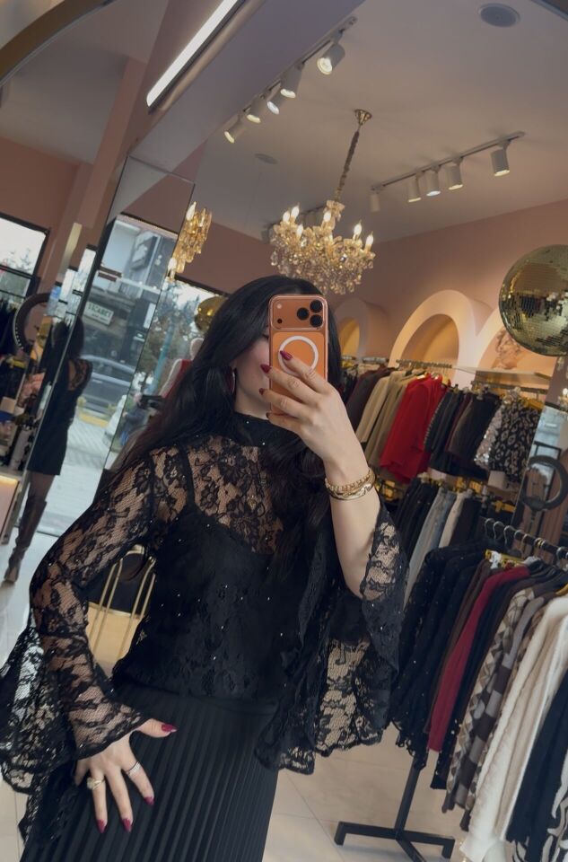 VOLAN KOL DANTEL BLUZ