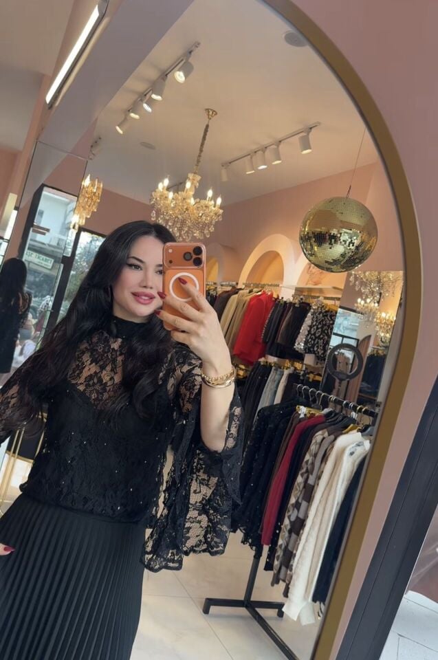 VOLAN KOL DANTEL BLUZ