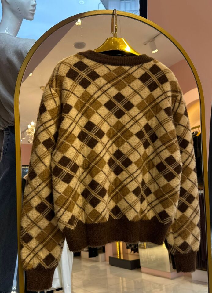 BAKLAVA DESEN KAHVE HIRKA