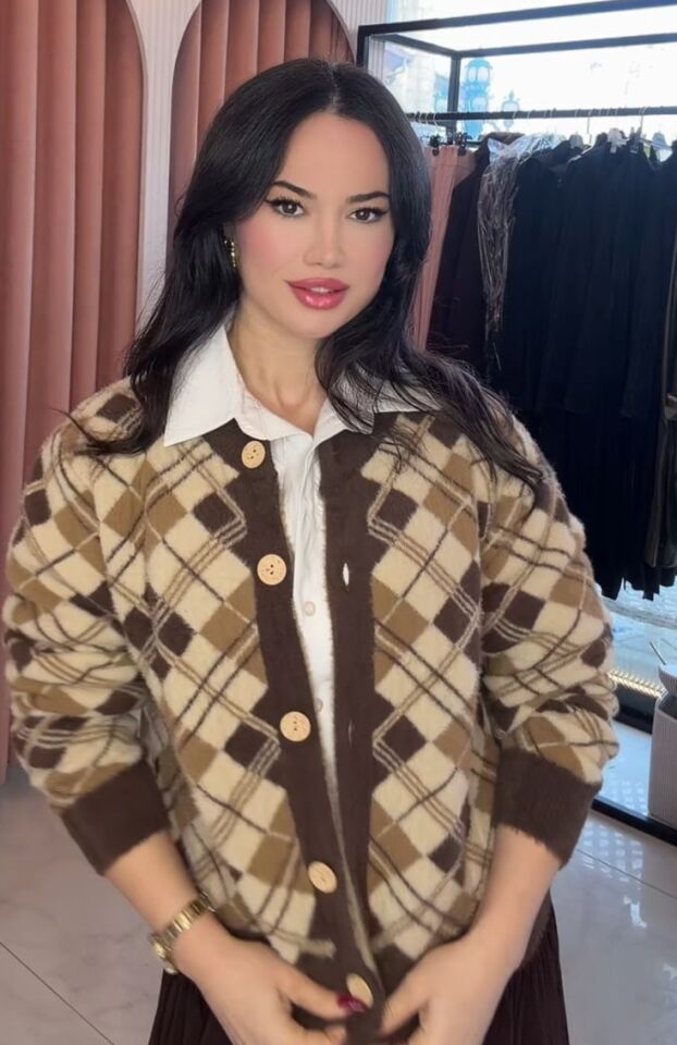 BAKLAVA DESEN KAHVE HIRKA