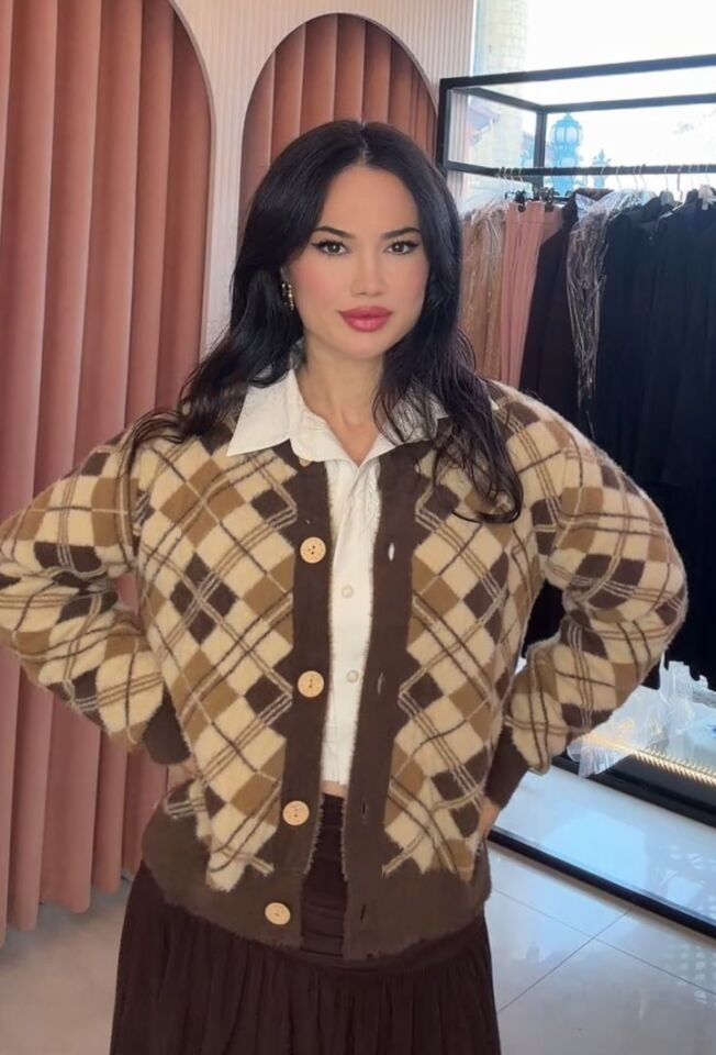 BAKLAVA DESEN KAHVE HIRKA