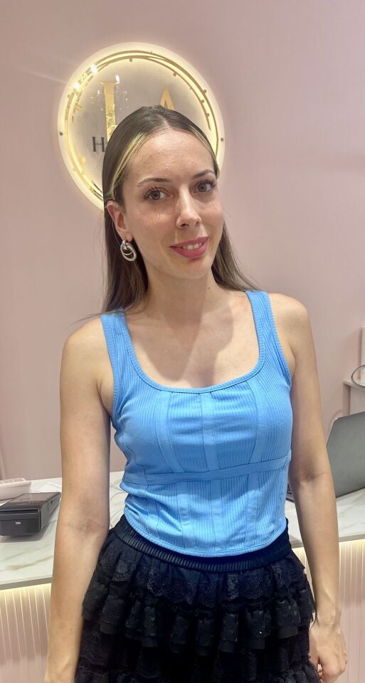 MAVİ CROP M
