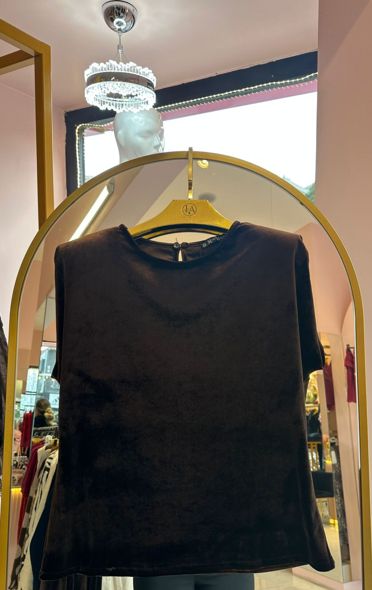 VATKALI KADİFE BLUZ