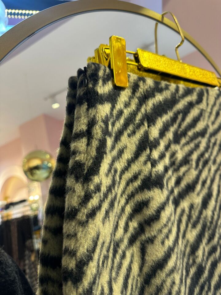 ZEBRA DESEN MİNİ ETEK