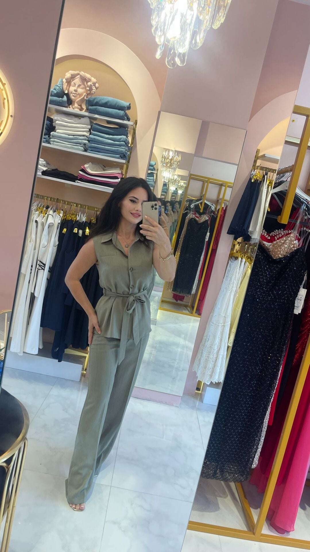 BEL BAĞLAMA DETAY HAKİ TAKIM