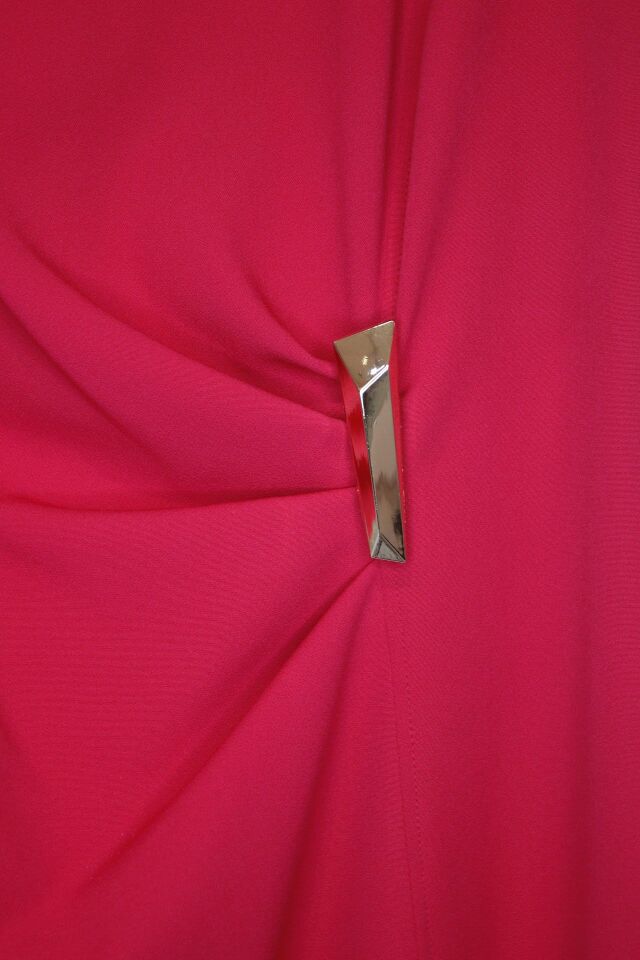 FUŞYA GOLD TOKALI ABİYE ELBİSE