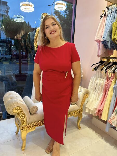 FUŞYA GOLD TOKALI ABİYE ELBİSE