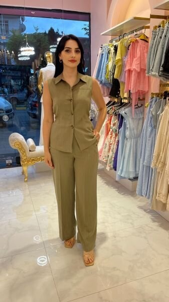 HAKİ YELEKLİ ALT ÜST TAKIM