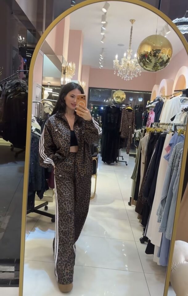 LEOPAR DESEN EŞOFMAN TAKIM