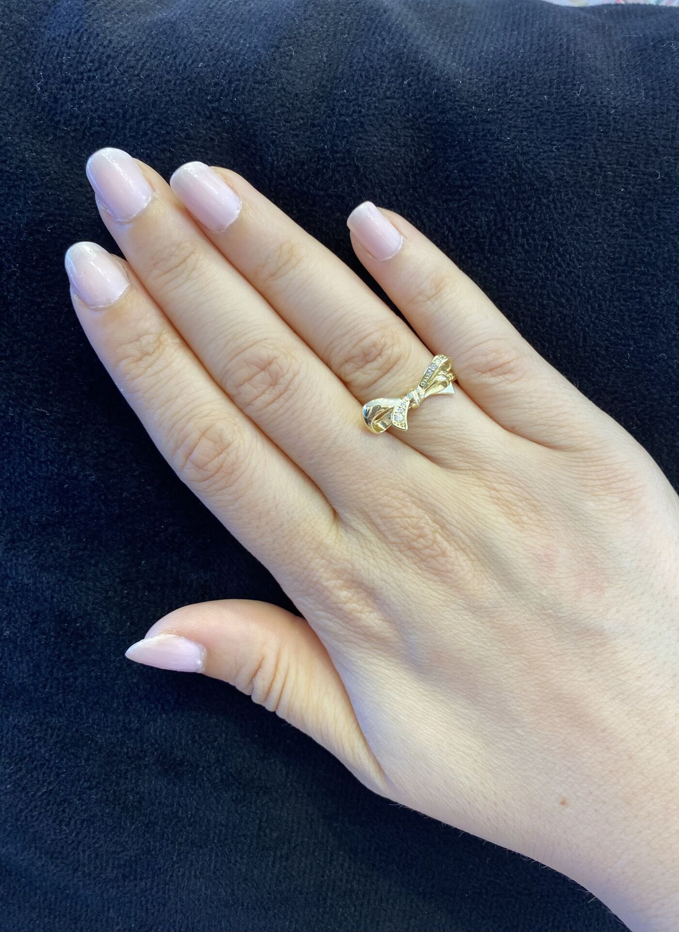 GOLD FİYONKLU YÜZÜK