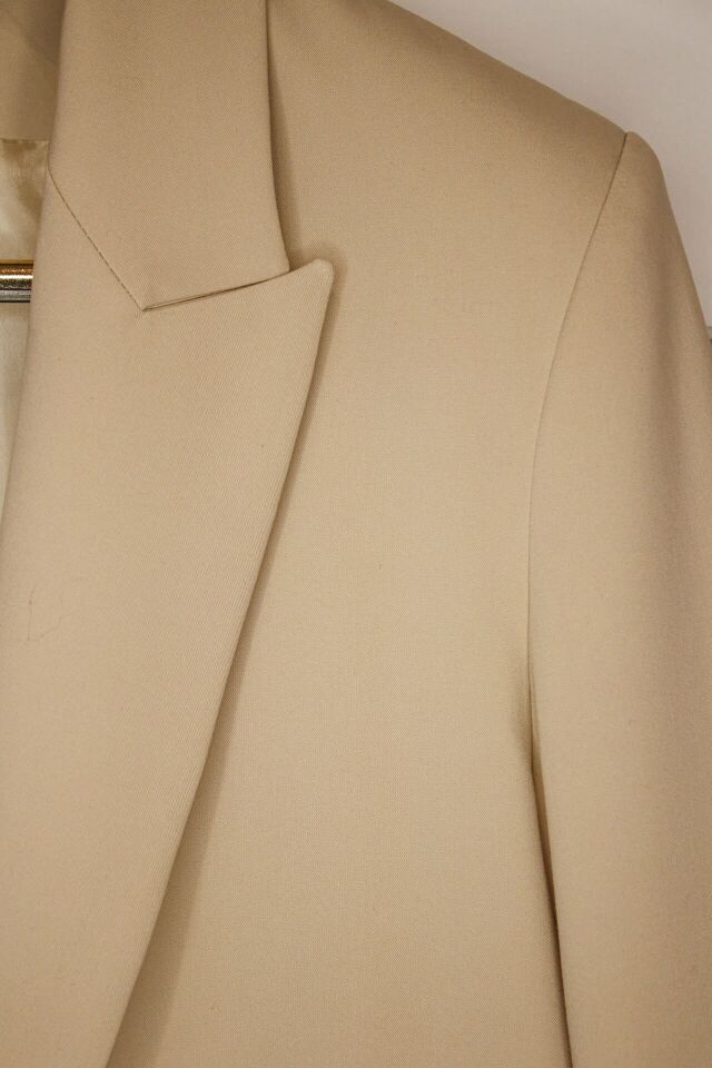 BEJ DÜĞME DETAYLI BLAZER CEKET