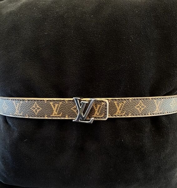 LV GÜMÜŞ TOKALI DERİ KEMER